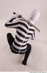 JIRKA KNEELING POSE WITH KATANA